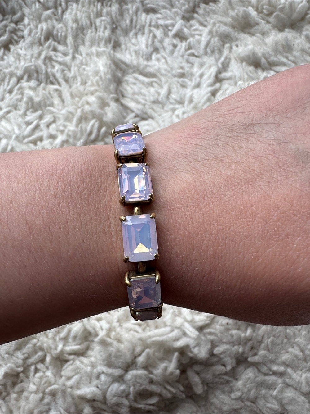 J. Crew Emerald Cut Bracelet‎